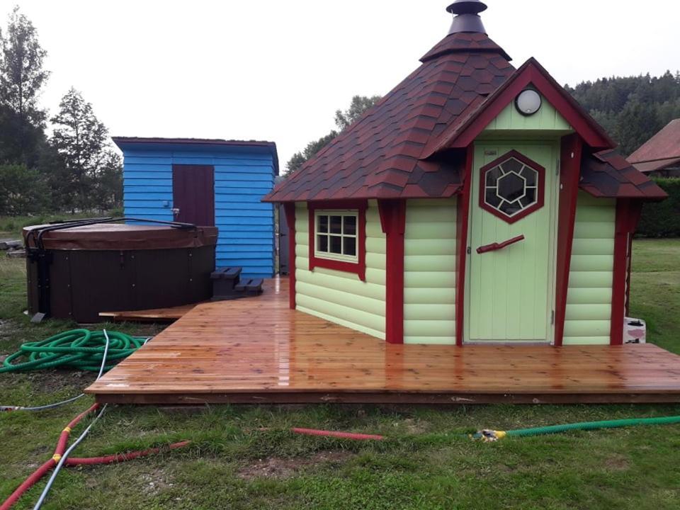 La Gambas Des Bois Villa Saint-Quirin Exterior foto