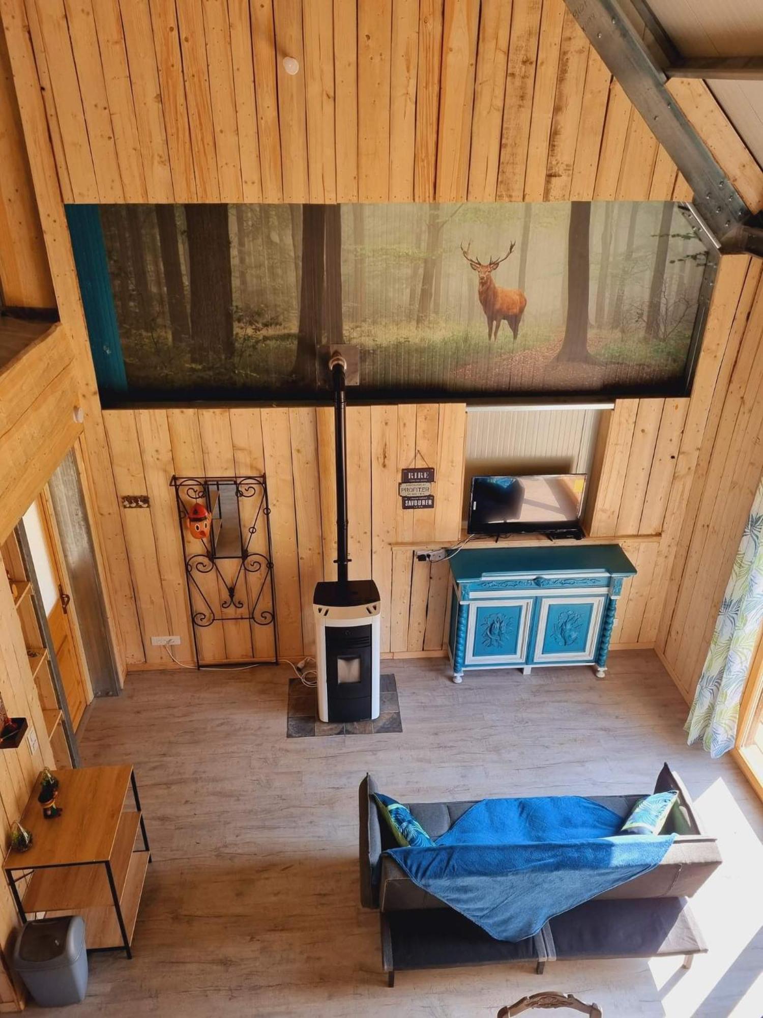 La Gambas Des Bois Villa Saint-Quirin Exterior foto